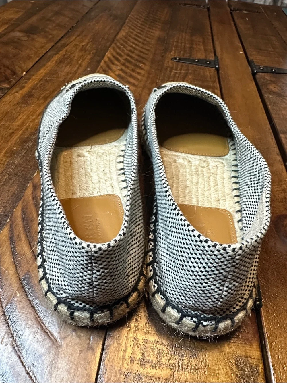 Lauren Ralph Lauren Cameryn III Canvas Espadrilles - Size 7.5